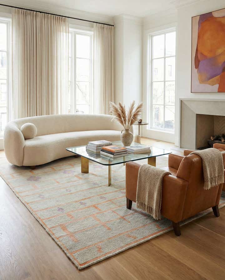 8' 3 x 9' 10 Hand Knotted Darya Wool Rug