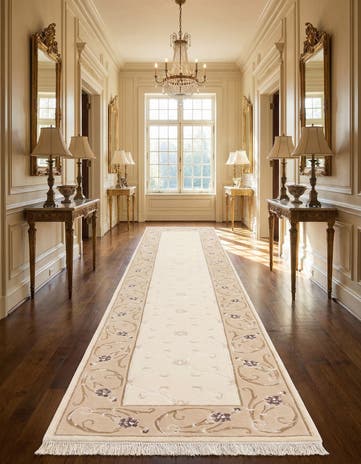 2' 10 x 13' 1 Hand Knotted Darya Wool Runner Rug