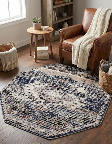 4' x 4' Tucson Octagon Rug