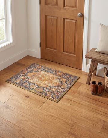 2' x 3' Easy-Clean Traditional Indoor / Outdoor Rug