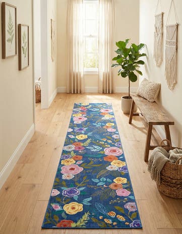2' 7 x 16' 5 Blossom Runner Rug