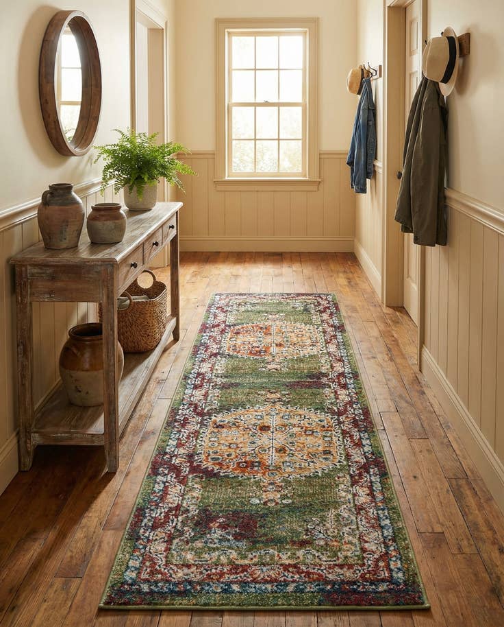 Detail image of 2' x 6' Isabella Runner Rug