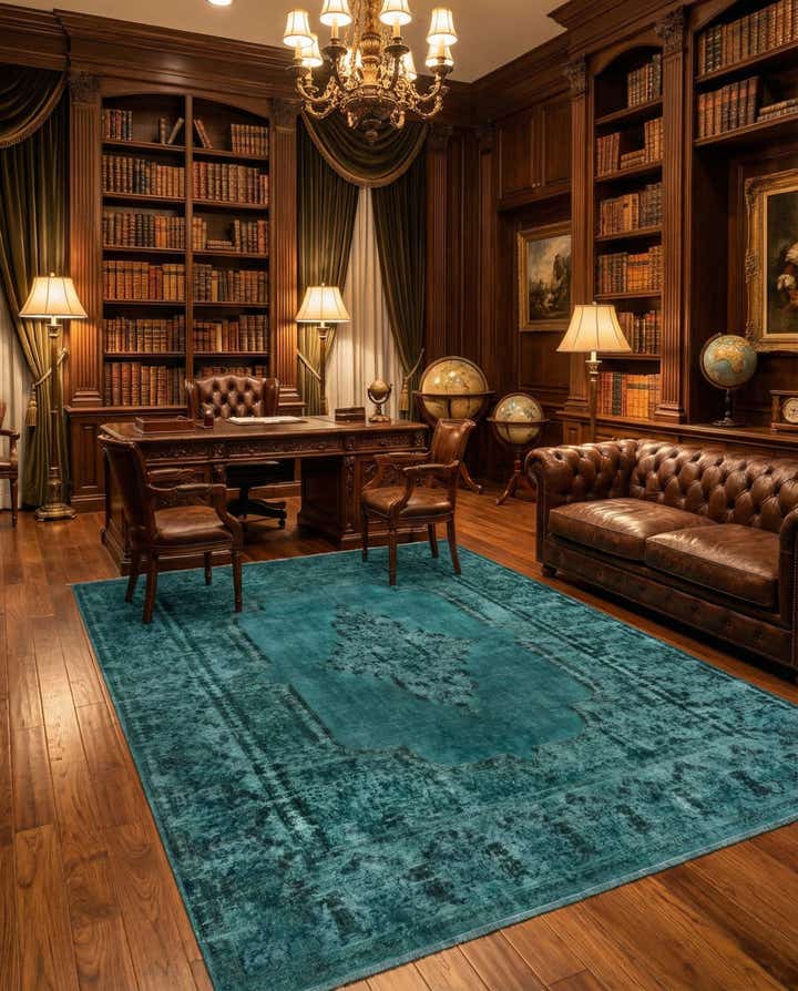 8' 3 x 11' 11 Vintage Royal Wool Rug