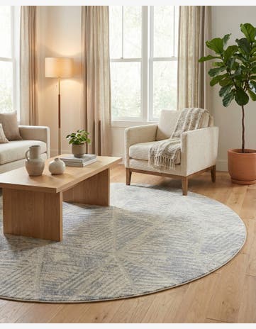 7' x 7' Arlo Round Rug