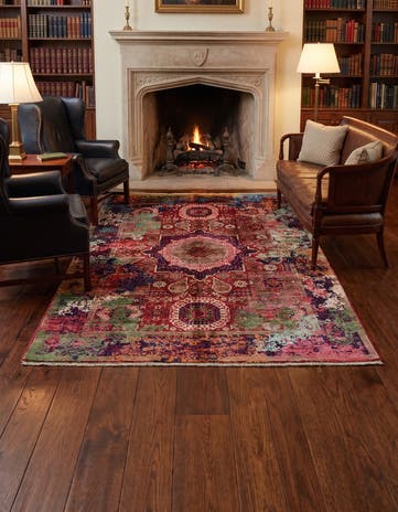 5' x 6' 6 Hand Knotted Mamluk Ziegler Rug