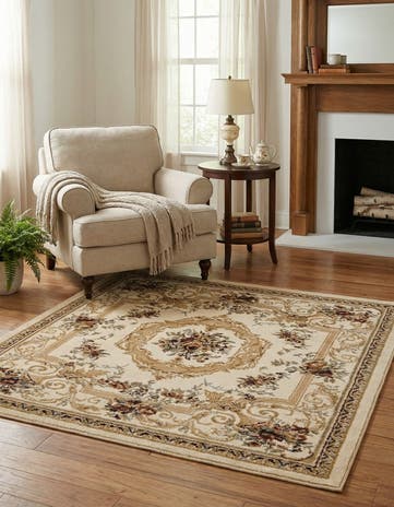 4' x 4' Chateau Square Rug