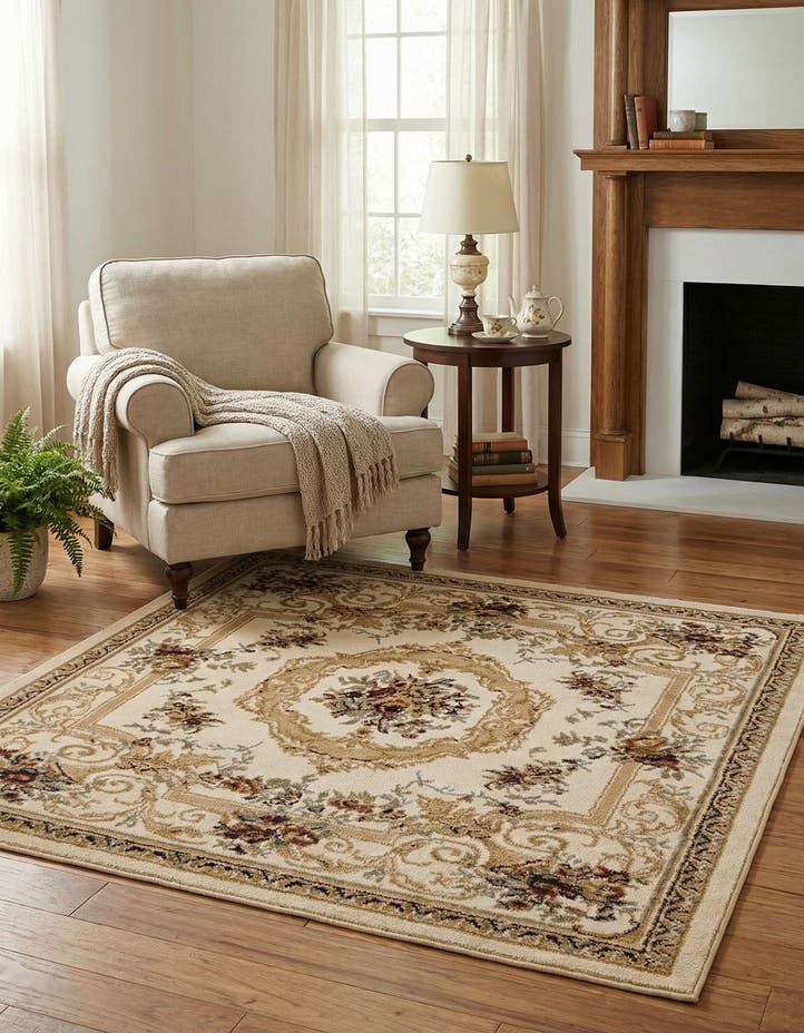 4' x 4' Chateau Square Rug