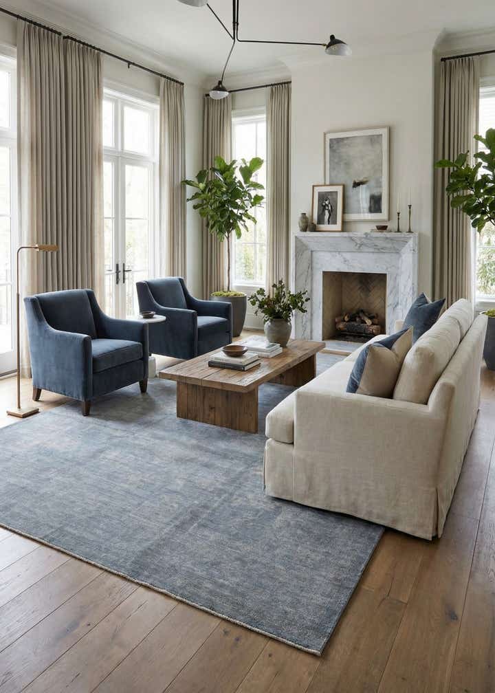 8' 7 x 11' 4 Hand Knotted Over-Dyed Ziegler Rug