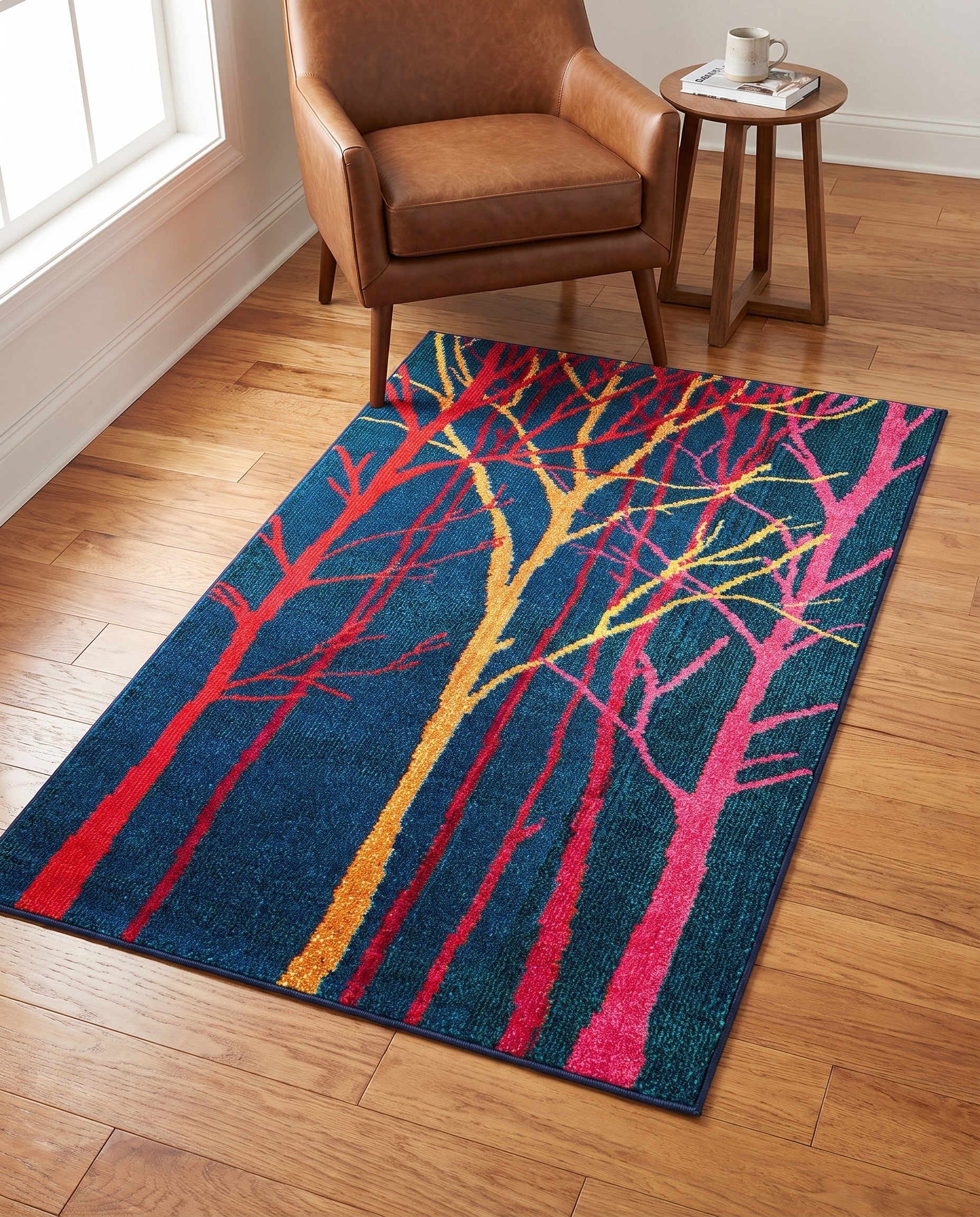 3' 3 x 5' 3 Washable Hyacinth Rug