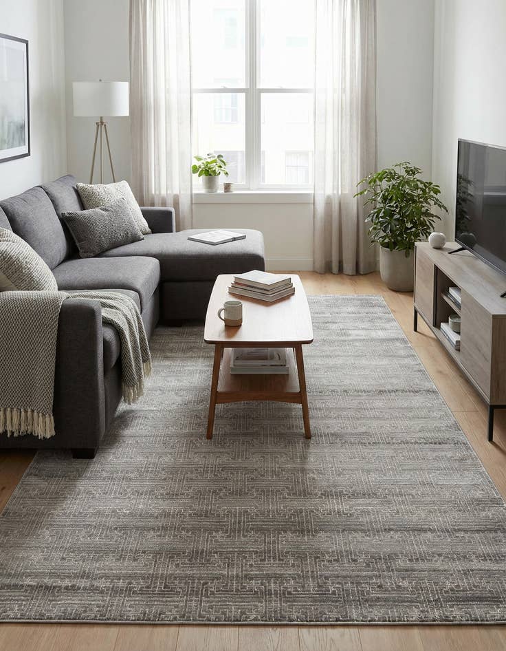 Detail image of 5' x 8' Uptown Park Avenue Rug