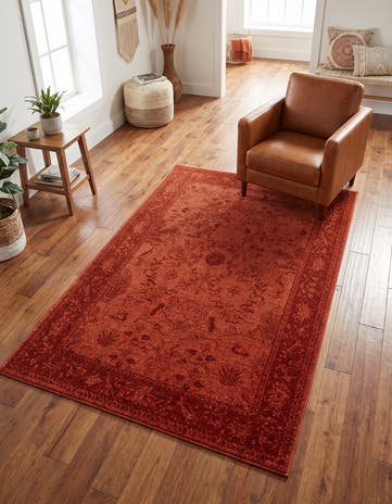 Rust Red Miranda Rug
