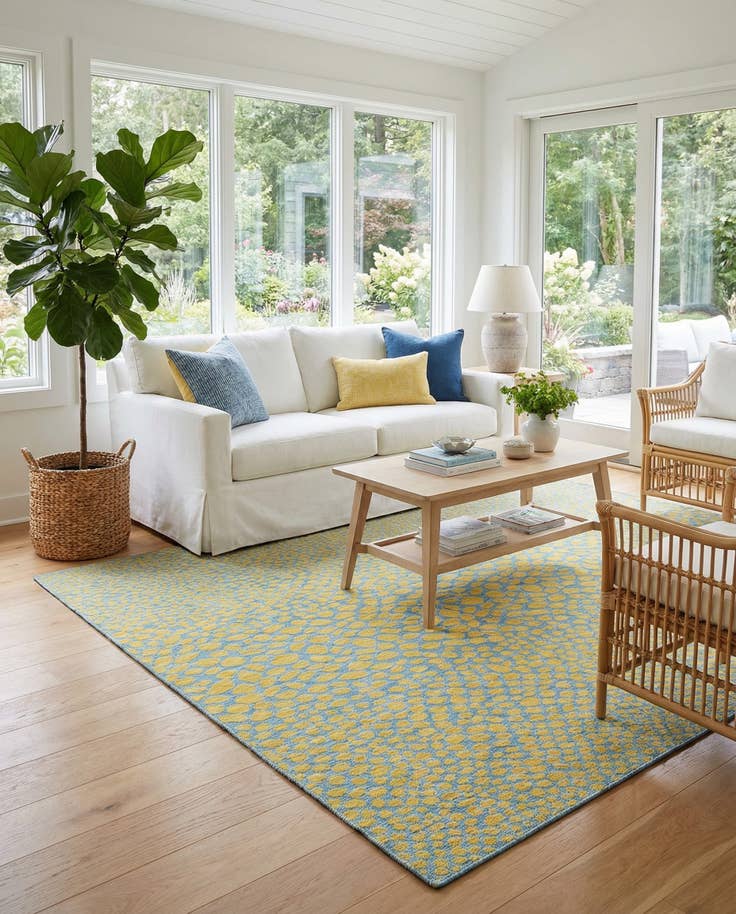 Detail image of 7' x 10' Easy-Clean Jill Zarin Cape Town Indoor / Outdoor Rug