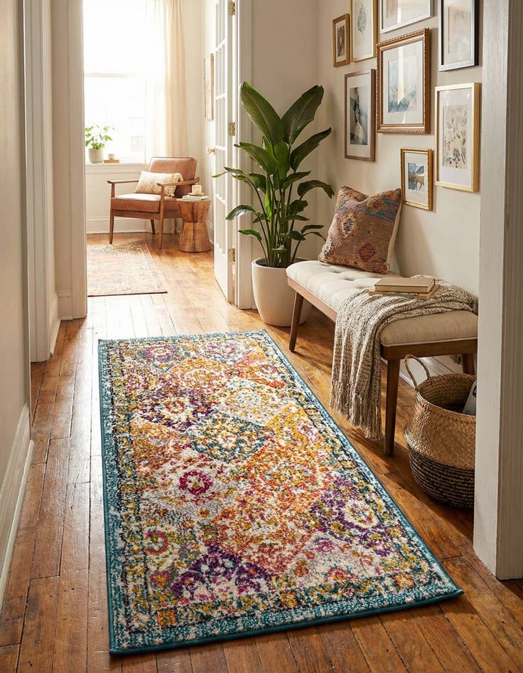 Detail image of 2' x 4' Carrington Runner Rug