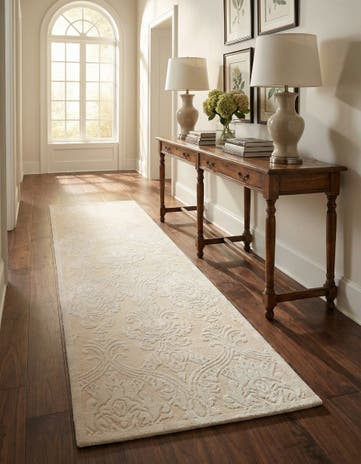3' x 9' 10 Hand Knotted Darya Wool Runner Rug