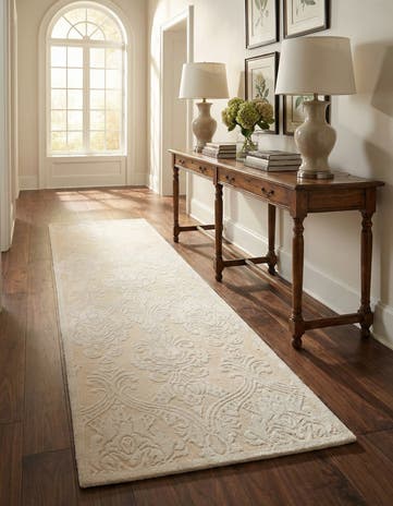 3' x 9' 10 Hand Knotted Darya Wool Runner Rug