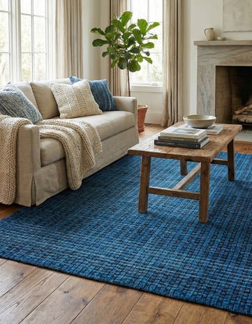 5' x 6' 4 Hand Knotted Darya Wool Rug
