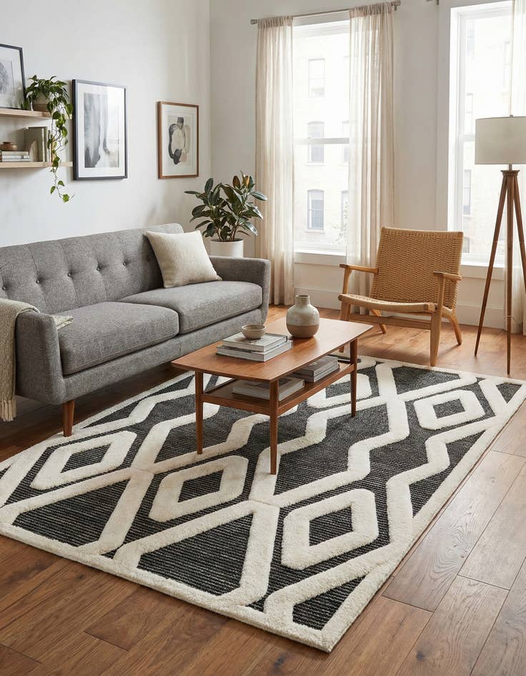 Detail image of 5' x 7' Prismatic Rug