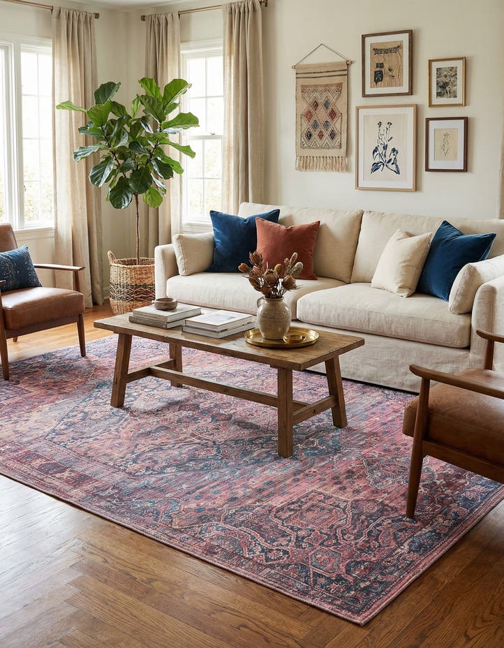 7' 3 x 10' Washable Maahru Rug
