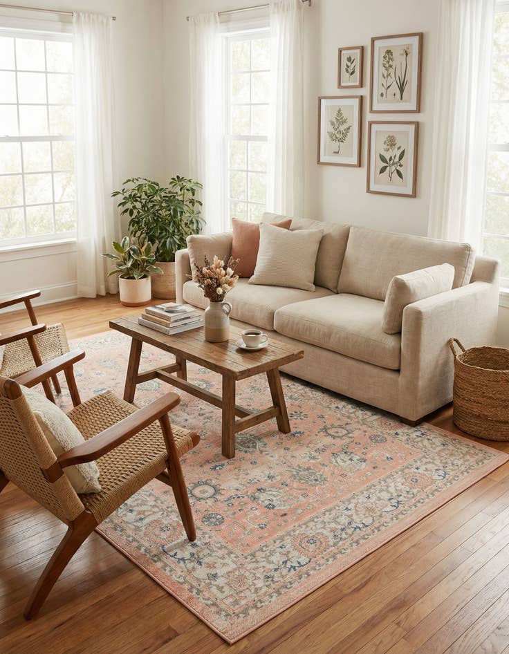 Detail image of 5' 3 x 8' Whitney Rug