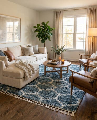  9' x 12' 2 Athena Shag Rug