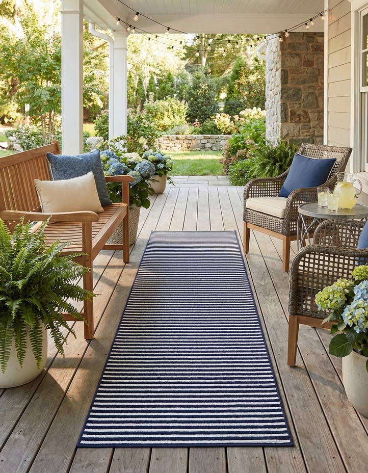 2' 7 x 12' Easy-Clean Sabrina Soto Indoor / O...