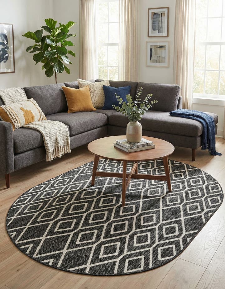 5' 3 x 8' Easy-Clean Jill Zarin Turks and Ca...