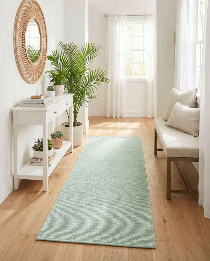 2' 7 x 10' Easy-Clean Jill Zarin Palm Springs Indoor / Outdoor Runner Rug
