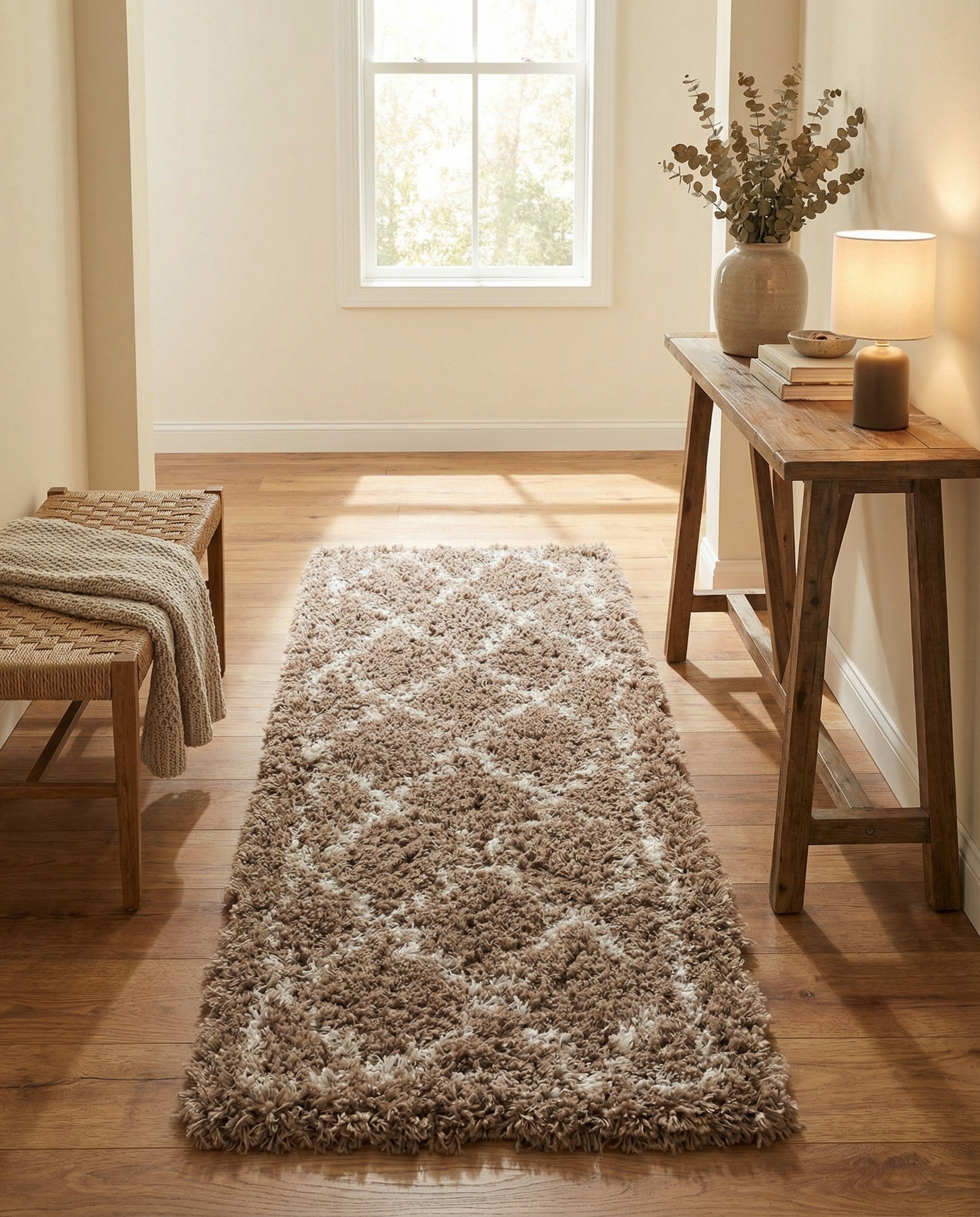  2' x 6' Infinity Shag Runner Rug