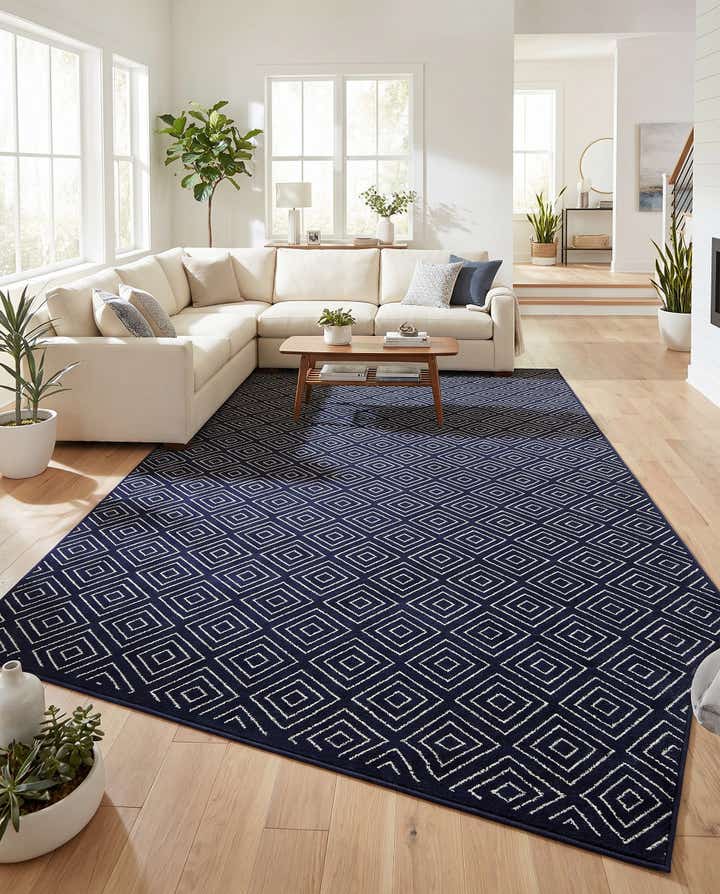 9' x 12' Easy-Clean Sabrina Soto Indoor / Outdoor Rug
