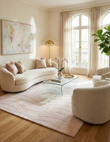 8' 2 x 11' 6 Hand Knotted Darya Wool Rug