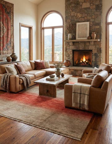 6' 6 x 10' 2 Tabiibaft Wool Rug
