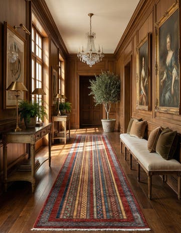 2' 9 x 11' 1 Schall Wool Runner Rug