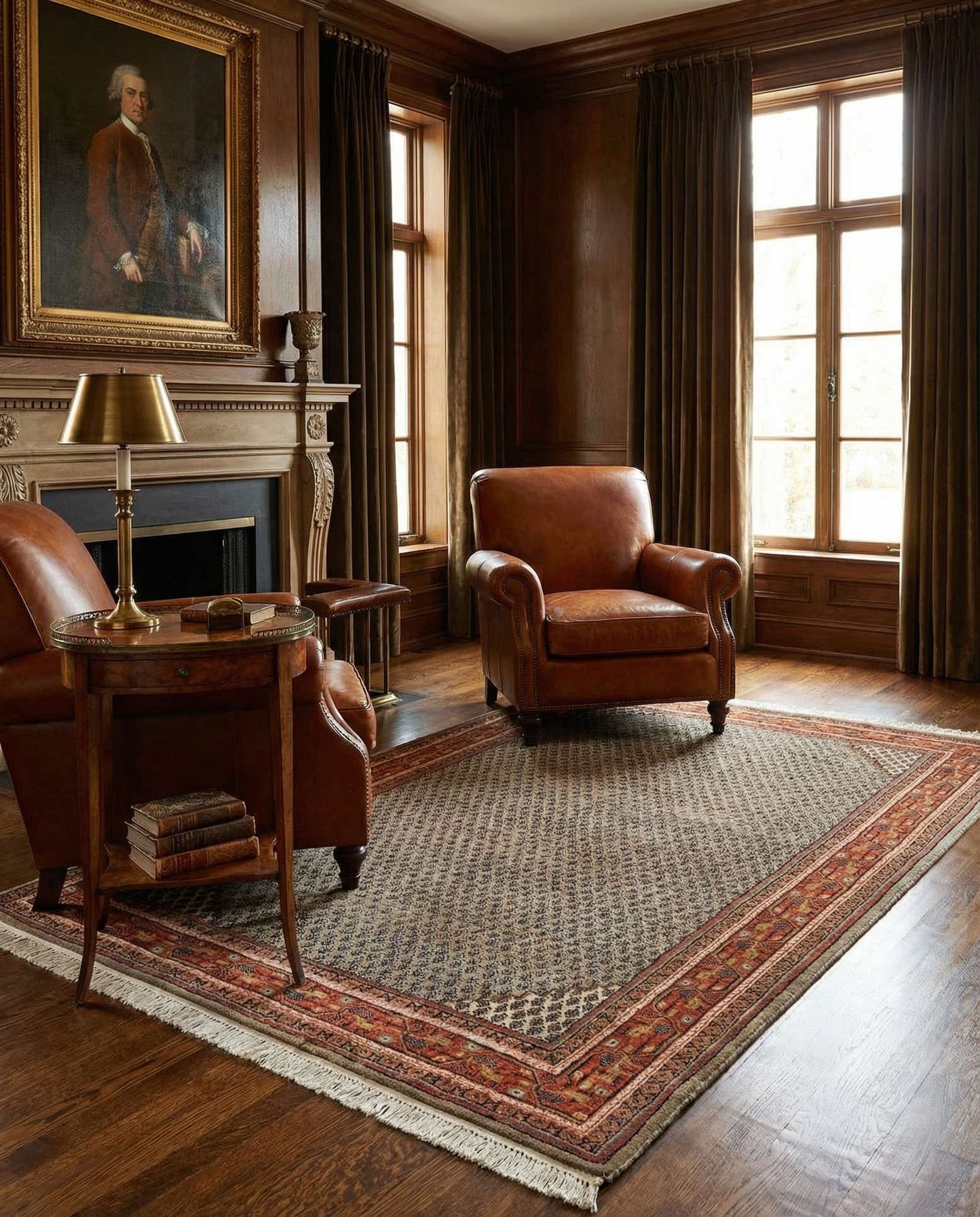 4' 3 x 6' 7 Mir Rug