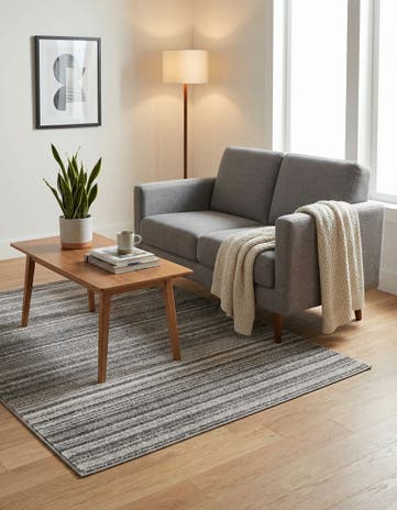 Gray Gemstone Rug