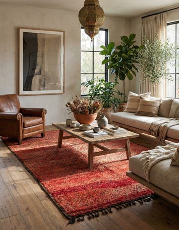 5' 9 x 9' 10 Berber Rug