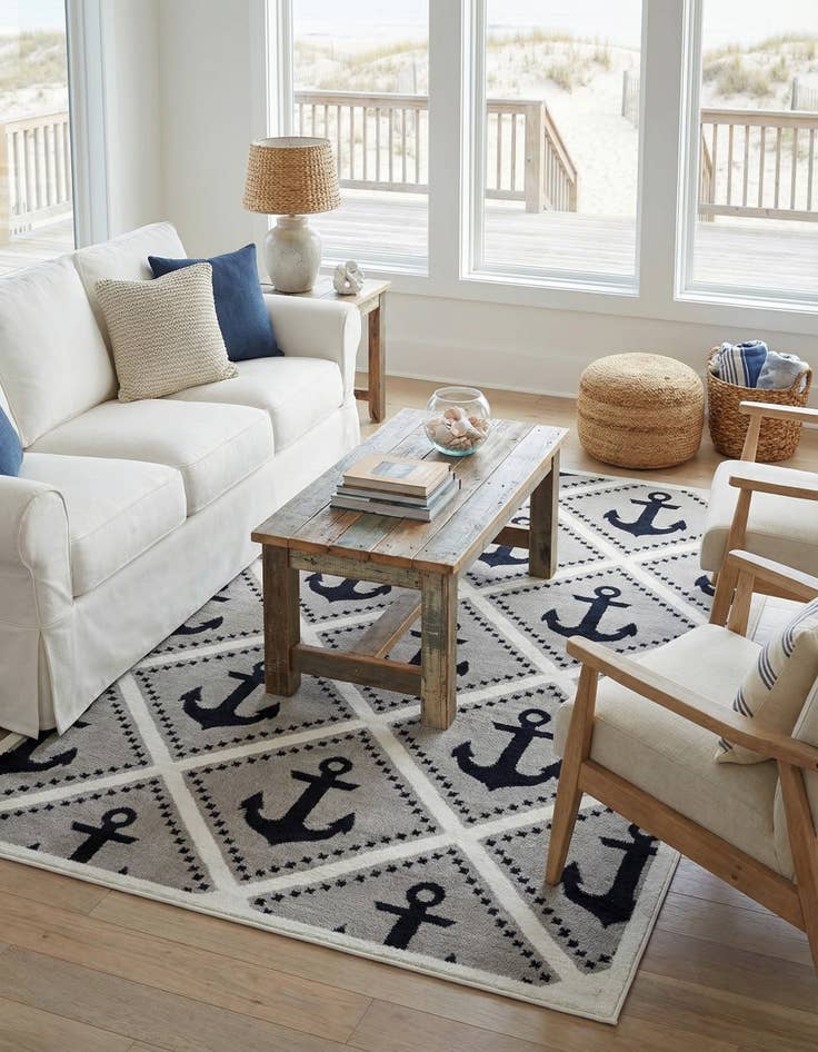 Detail image of 6' x 9' 4 Metropolis Rug