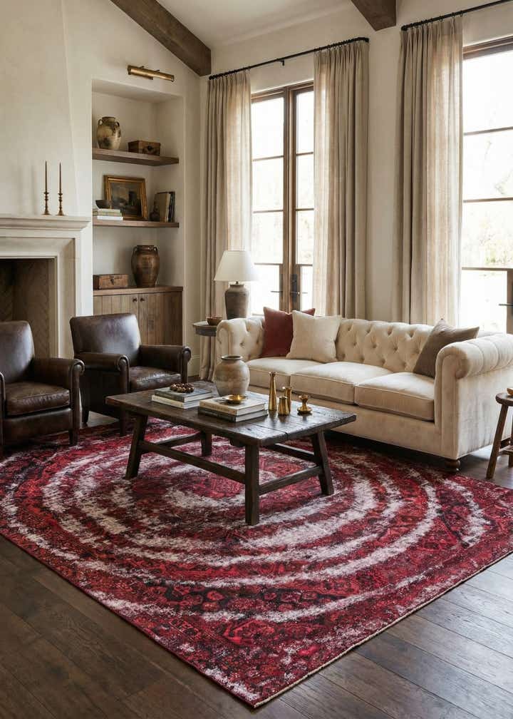 9' x 11' 2 Hand Knotted Ultra Vintage Persian Wool Rug