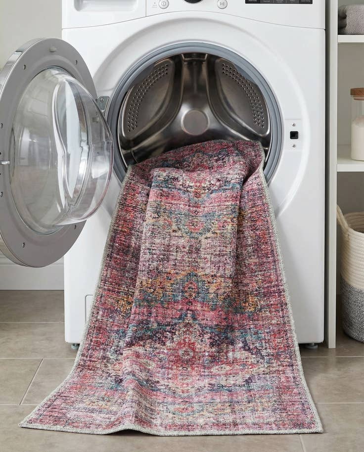 Detail image of 2' x 10' Washable Mangata Runner Rug