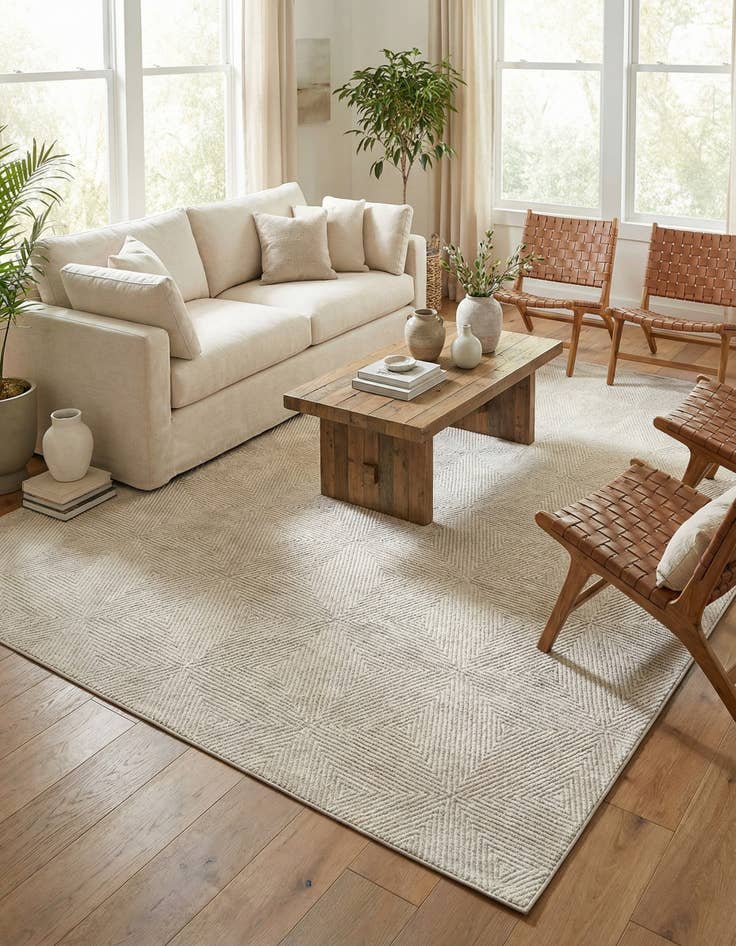 Detail image of  10' x 14'  Washable Sabrina Soto Indoor / Outdoor Rug