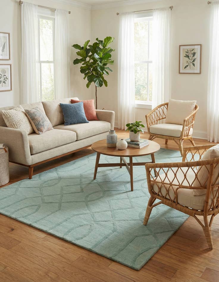 Detail image of 5' 1 x 7' 10 Luna Rug