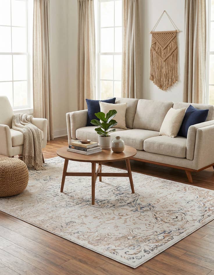 Detail image of 5' 3 x 8' Highbury Rug