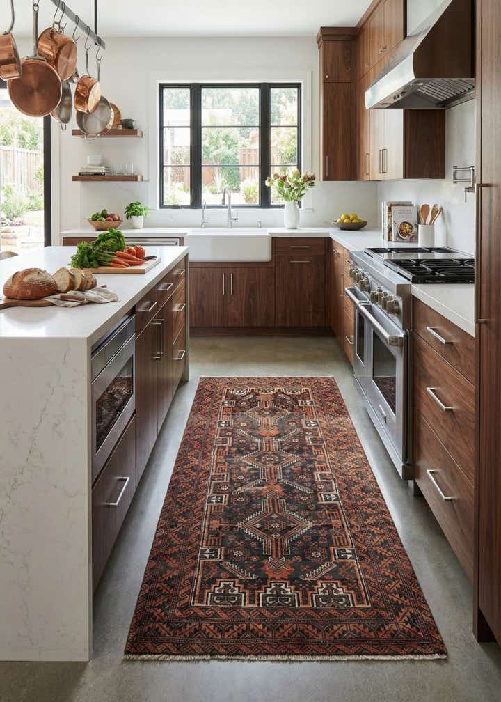 2' 9 x 6' Hamedan Rug