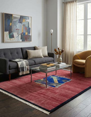 7' 7 x 9' 9 Hand Knotted Nepal Wool Rug