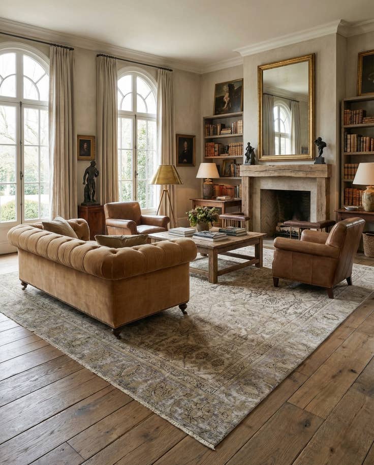 Detail image of 8' 1 x 11' 4 Hand Knotted Ultra Vintage Persian Wool Rug