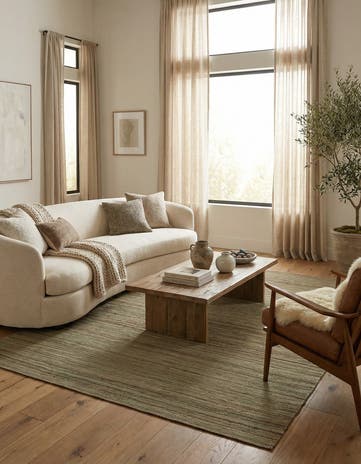 5' 9 x 7' 9 Hand Woven Kilim Modern Wool Rug