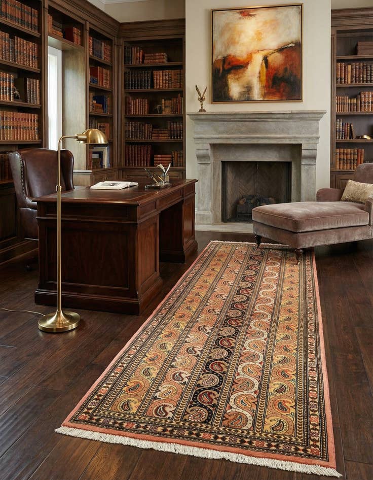 Detail image of 2' 2 x 6' 5 Tabriz Runner Rug