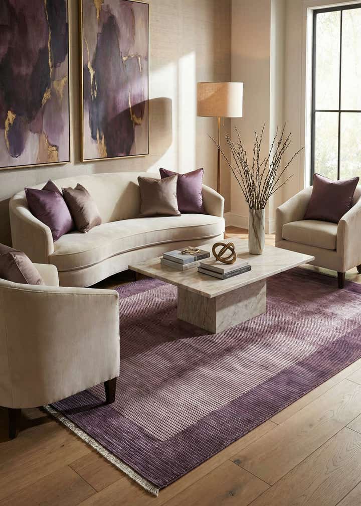 6' 5 x 9' 11 Hand Knotted Darya Wool Rug