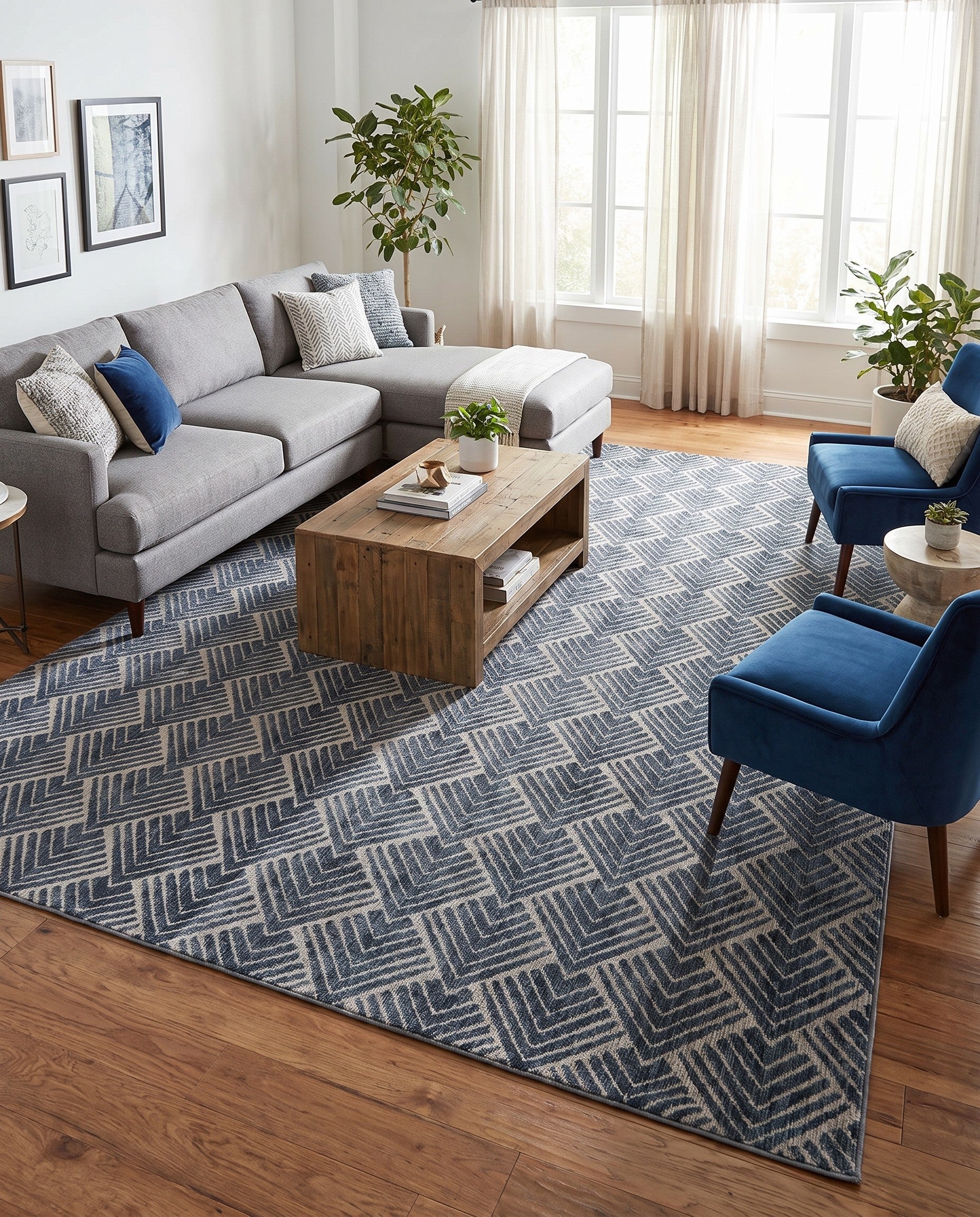 10' x 13' Eco Trellis Rug