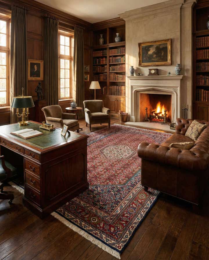 6' 4 x 10' 1 Bidjar Wool Rug