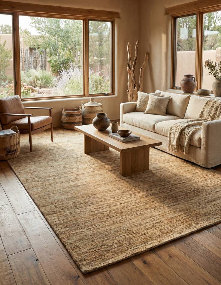 Detail image of 6' 6 x 9' 1 Hand Knotted Kashkuli Gabbeh Oriental Wool Rug